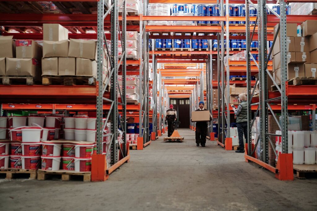 working industry factory warehouse